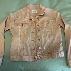 Melrose and Market Pale Pink Denim Jacket